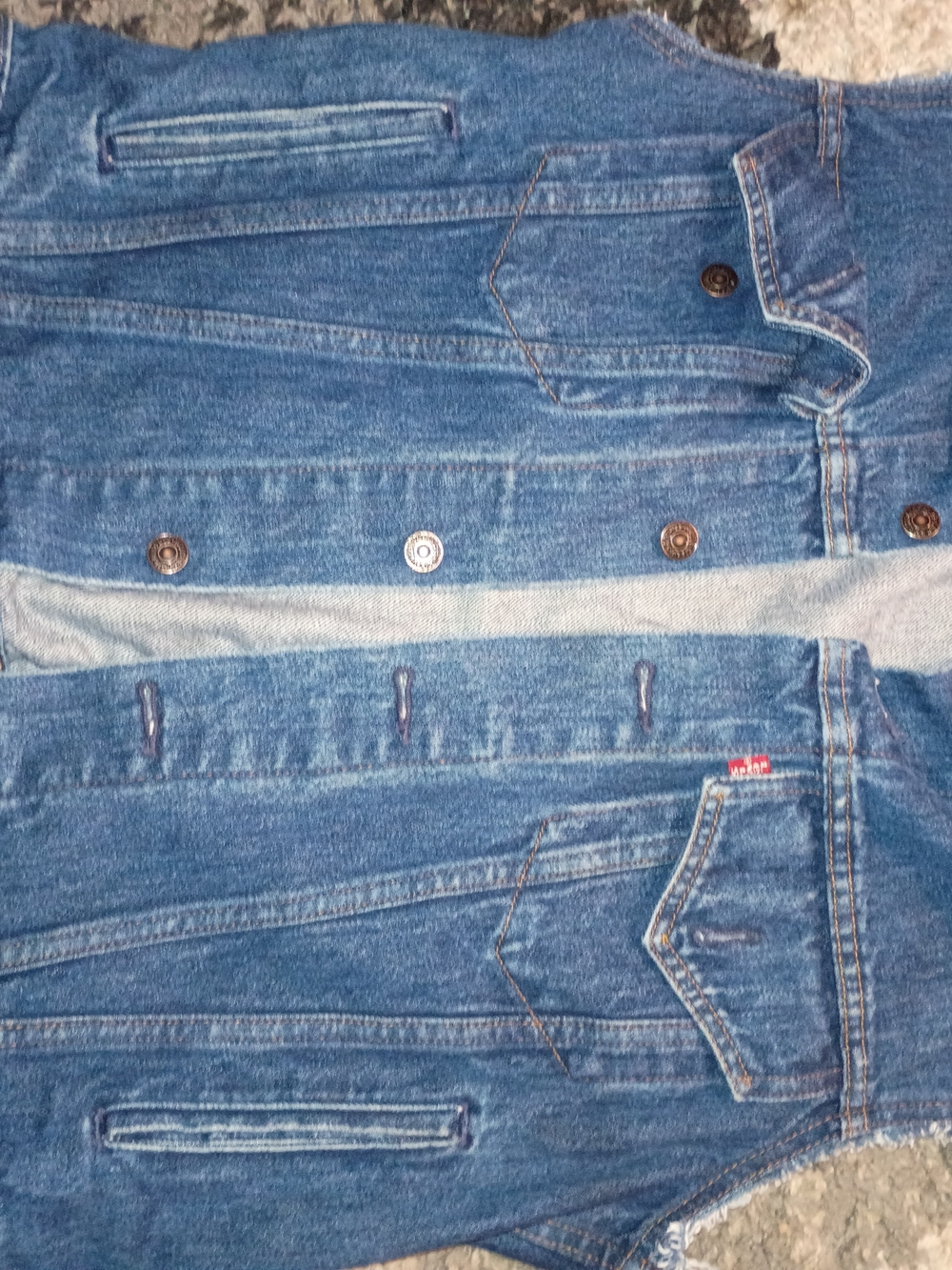 Vintage Levi's Blue Denim Jacket (Vest)